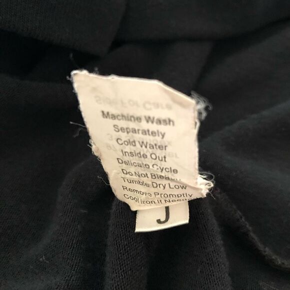 CAbi Black Cowl Neck Boho Shift Dress - Picture 9 of 13